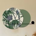 Composizione di Quadri in Legno con Stampa Tropicale Made in Italy - Giamaica