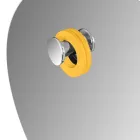 Composizione Mobile Bagno a Terra Giallo con Accessori Inclusi - Carolie Viadurini