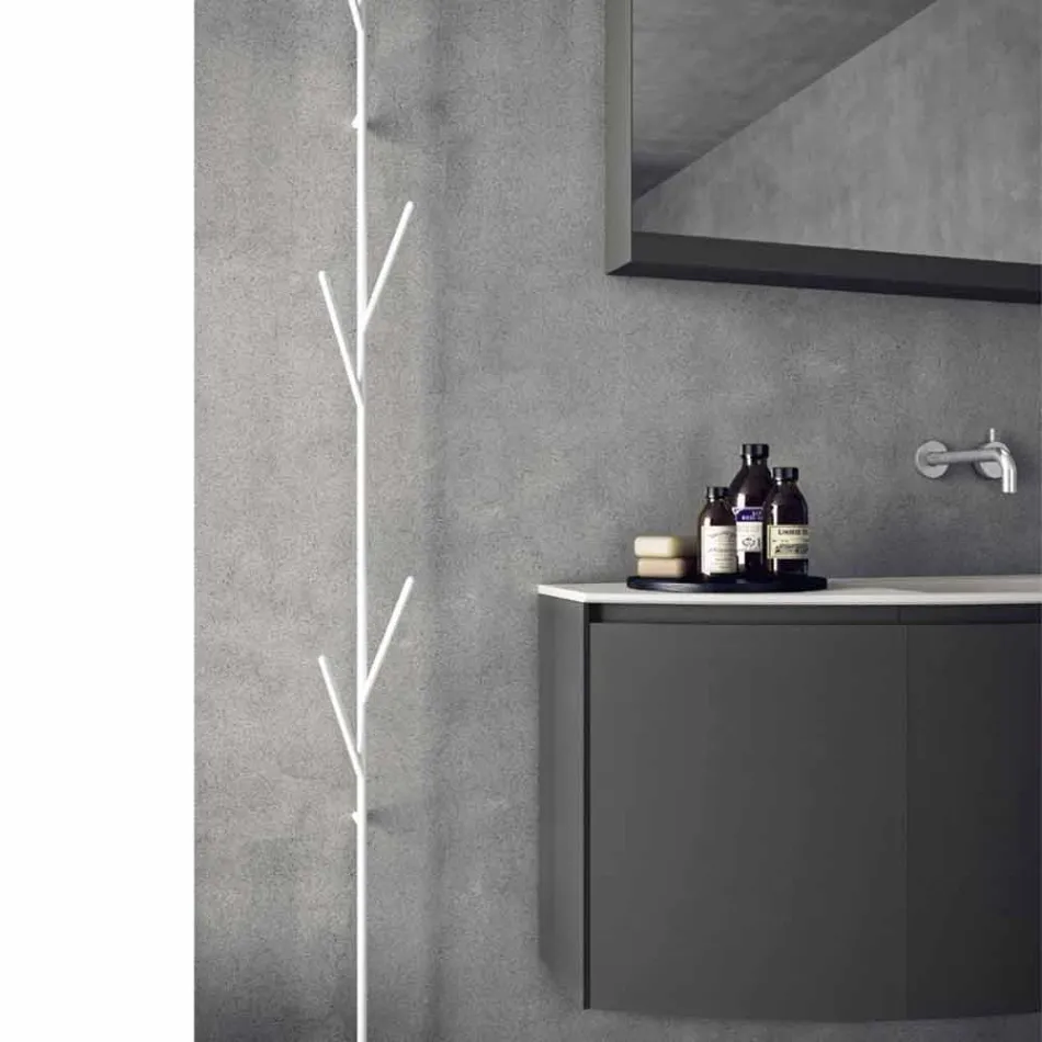 Composizione Mobili d’Arredo per il Bagno Sospesi dal Design Moderno - Callisi3 Viadurini
