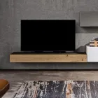 Composizione Mobili e Porta TV Soggiorno in Mdf Made in Italy - Hedda Viadurini