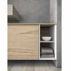 Composizione Mobili Moderni e Sospesi da Bagno, Design Made in Italy - Callisi1 Viadurini