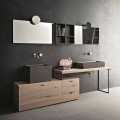 Composizione Moderna da Bagno di Mobili Design a Terra Made in Italy - Farart6