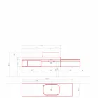 Composizione Moderna e Sospesa di Mobili per il Bagno di Design - Callisi2 Viadurini