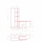 Composizione per il Bagno, Design Moderno Italiano a Sospesione - Callisi10 Viadurini
