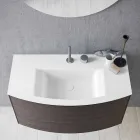 Composizione per il Bagno Sospesa di Design Moderno Made in Italy - Callisi11 Viadurini