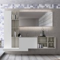 Composizione Sospesa d’Arredo Bagno dal Design Moderno Made in Italy - Callisi15
