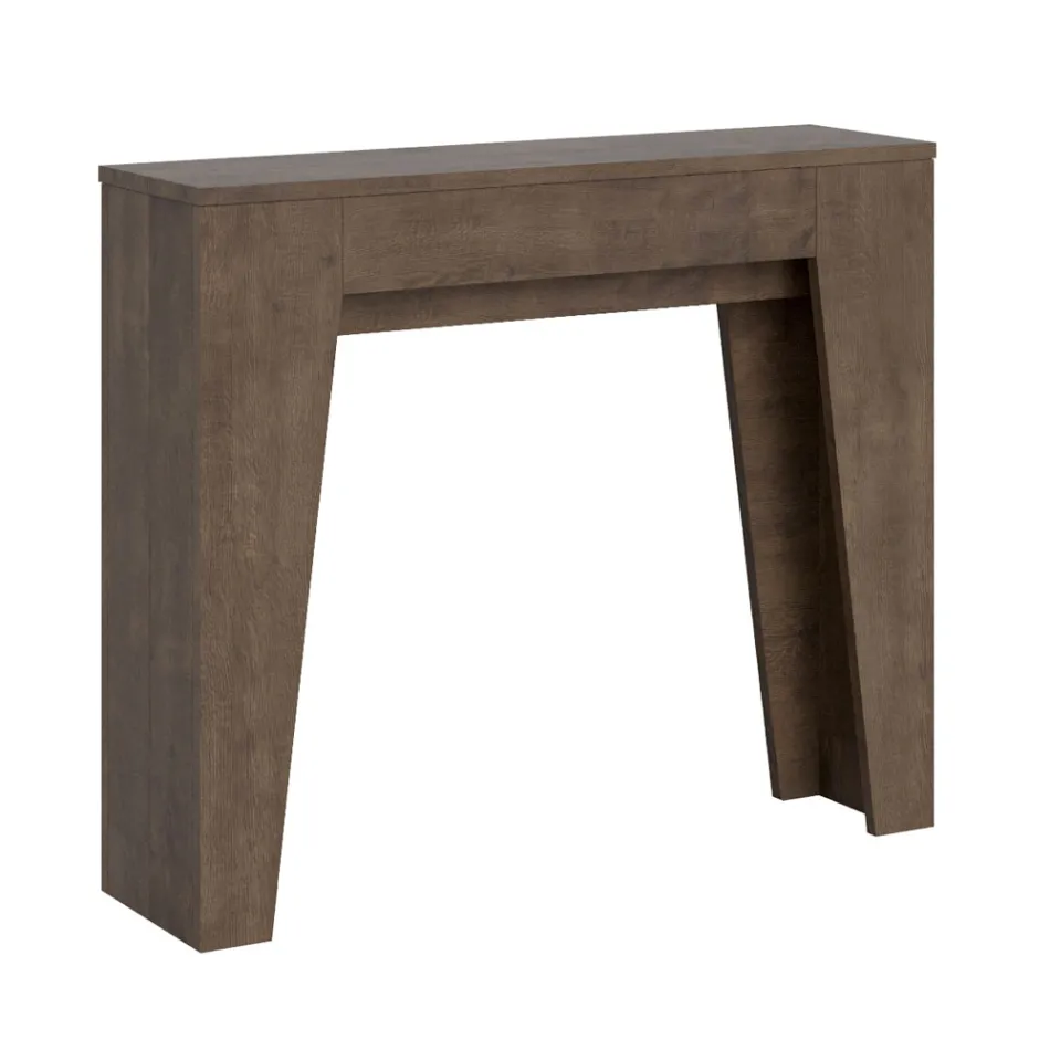 Consolle Allungabile a 181 cm in Nobilitato in Essenza Made in Italy - Castello Viadurini