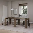 Consolle Allungabile a 181 cm in Nobilitato in Essenza Made in Italy - Castello Viadurini