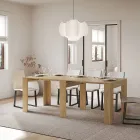 Consolle Allungabile a 181 cm in Pannelli di Nobilitato Made in Italy - Drago Viadurini
