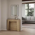 Consolle Allungabile a 211 cm in Nobilitato in Essenza Made in Italy - Incantesimo Viadurini