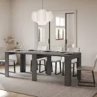 Consolle Allungabile a 211 cm in Pannelli di Nobilitato Made in Italy - Principessa Viadurini