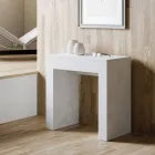 Consolle Allungabile a 299 cm con Allunghe Interne Made in Italy - Clessidra Viadurini