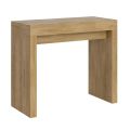 Consolle Allungabile a 300 cm con Supporto a 2 Gambe Made in Italy - Fantasma