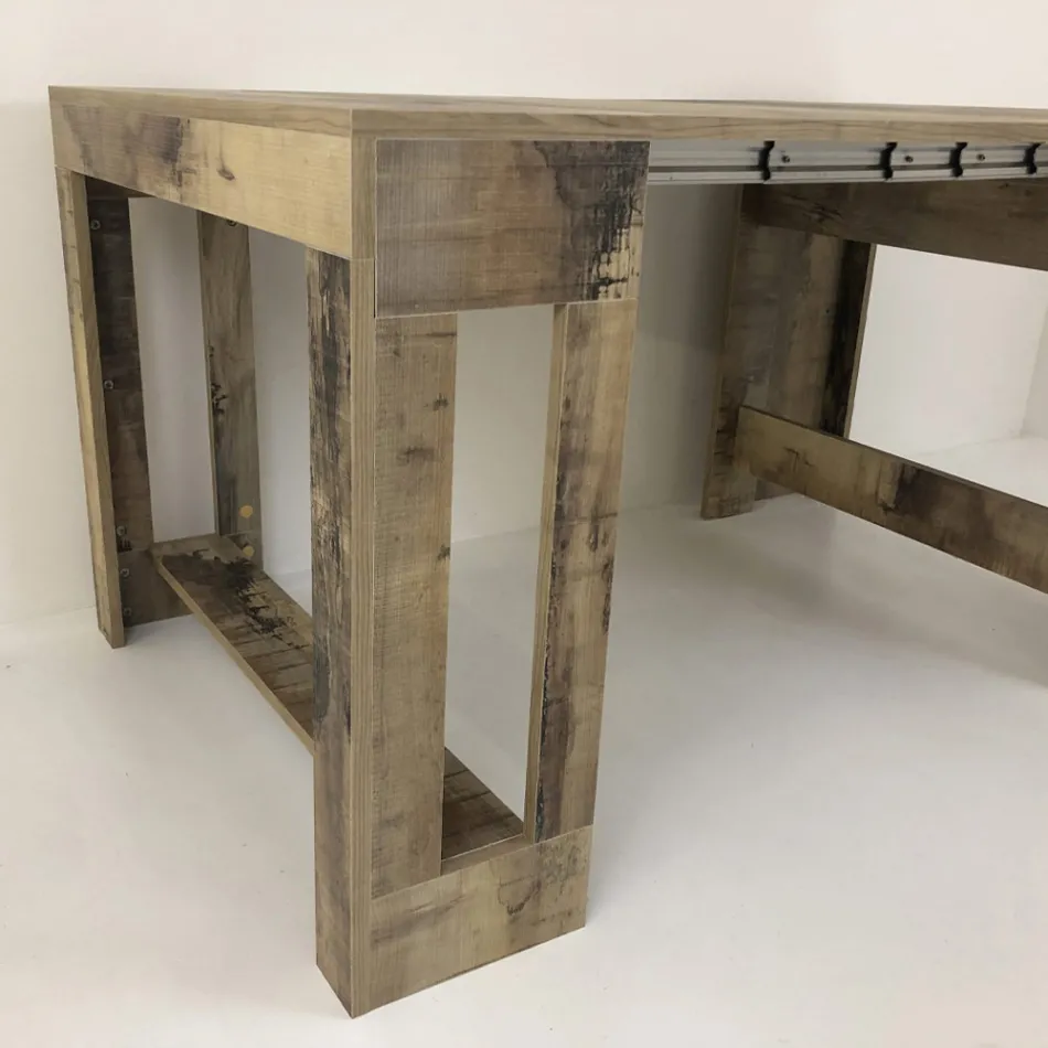 Consolle Allungabile a 300 cm da Ingresso o Salotto in Legno - Katharina Viadurini