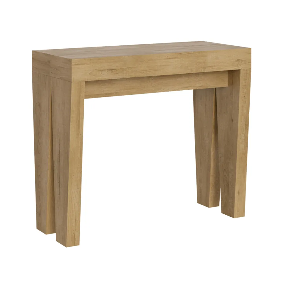 Consolle Allungabile a 300 cm in Legno Realizzata in Italia - Trono Viadurini