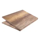 Consolle Allungabile a 307 cm in Microparticelle di Legno Made in Italy - Corona Viadurini