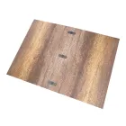 Consolle Allungabile a 307 cm in Microparticelle di Legno Made in Italy - Corona Viadurini