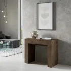 Consolle Allungabile a 307 cm in Microparticelle di Legno Made in Italy - Corona Viadurini