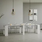 Consolle Allungabile a 308 cm con Supporto Centrale Made in Italy - Oracolo Viadurini
