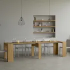 Consolle Allungabile a 308 cm con Supporto Centrale Made in Italy - Oracolo Viadurini