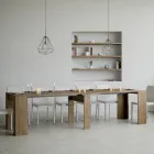Consolle Allungabile a 308 cm con Supporto Centrale Made in Italy - Oracolo Viadurini