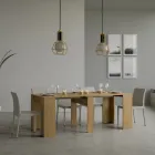 Consolle Allungabile a 308 cm con Supporto Centrale Made in Italy - Oracolo Viadurini