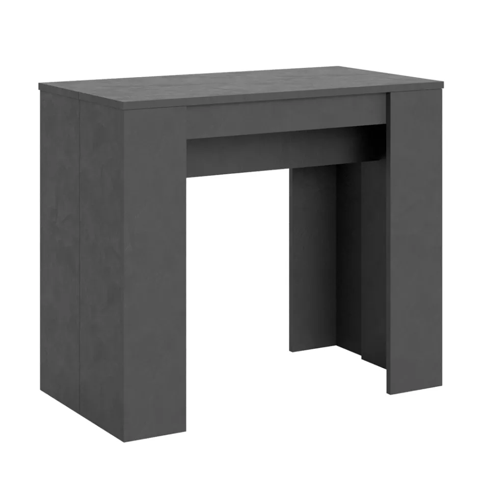 Consolle Allungabile a 308 cm con Supporto Centrale Made in Italy - Oracolo Viadurini