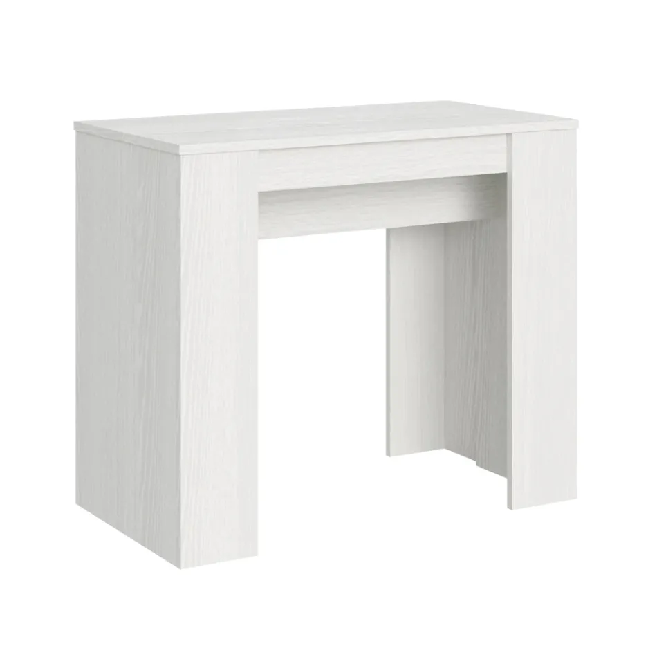 Consolle Allungabile a 308 cm con Supporto Centrale Made in Italy - Oracolo Viadurini