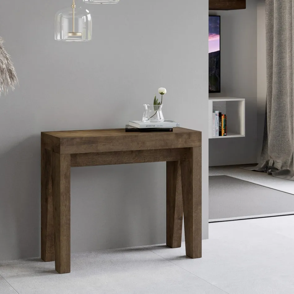 Consolle Allungabile Disponibili in 2 Diverse Misure Made in Italy - Grifone Viadurini