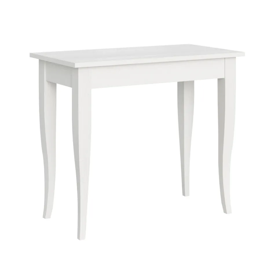 Consolle Allungabile Finitura Noce o Bianco Frassino Made in Italy - Folletto Viadurini