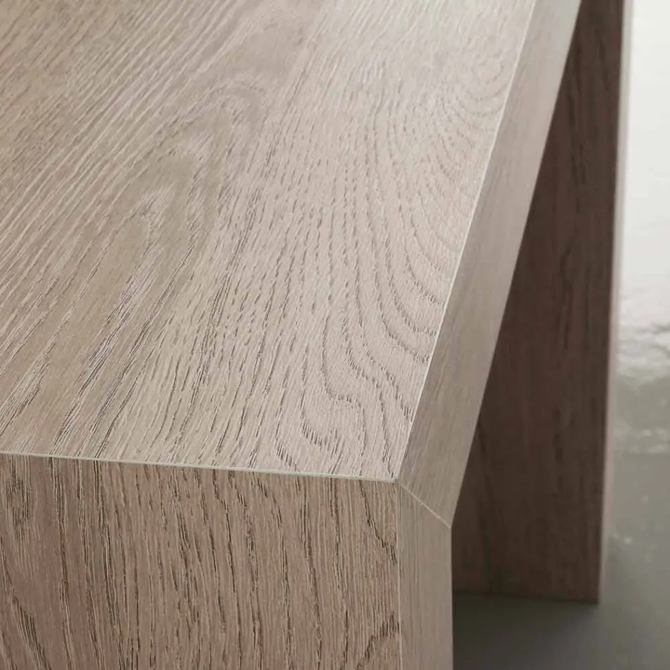 Consolle allungabile fino 295 cm in nobilitato folding Uri Viadurini