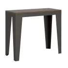 Consolle Allungabile Fino a 300 cm in Microparticelle di Legno Made in Italy – Flamber Viadurini