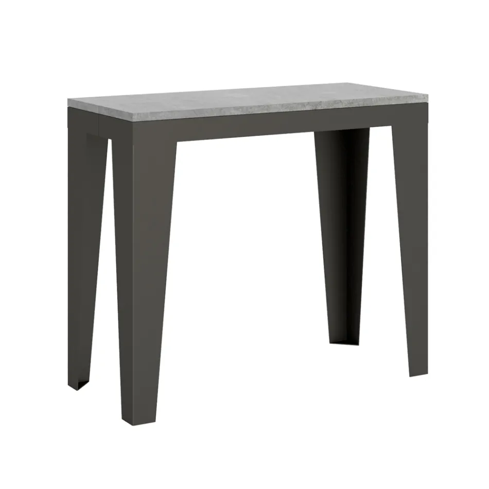 Consolle Allungabile Fino a 300 cm in Microparticelle di Legno Made in Italy – Flamber Viadurini