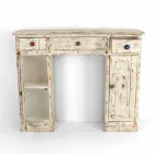 Consolle Artigianale in Legno Massello di Abete Made in Italy - Carminia Viadurini