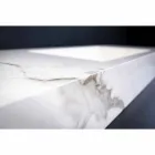 Consolle Bagno Lavabo Integrato e Mensola Sospese in Gres 4 Finiture - Rampina Viadurini