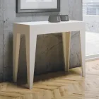 Consolle Classica Allungabile a 3 mt in Legno Nobilitato Made in Italy - Argelia Viadurini