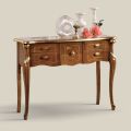 Consolle Classica in Legno 3 o 5 Cassetti di Lusso Made in Italy - London