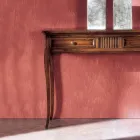 Consolle da Salotto con 2 Cassetti in Legno Bassano Francia Made in Italy - Bumba Viadurini