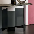 Consolle da Salotto di Design in Ceramica e Vetro Made in Italy – Random Viadurini