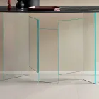 Consolle da Salotto di Design in Ceramica e Vetro Made in Italy – Random Viadurini