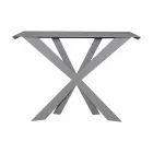 Consolle da Salotto o Ingresso in Ferro Colorato Made in Italy – Zecchina Viadurini