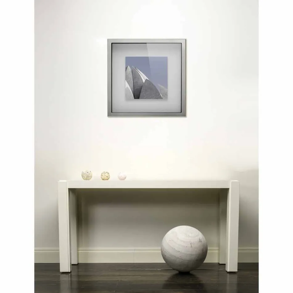 Consolle design moderno in legno laccato 150x78x40 cm Felicity Viadurini