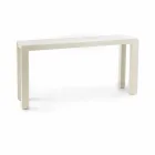 Consolle design moderno in legno laccato 150x78x40 cm Felicity Viadurini