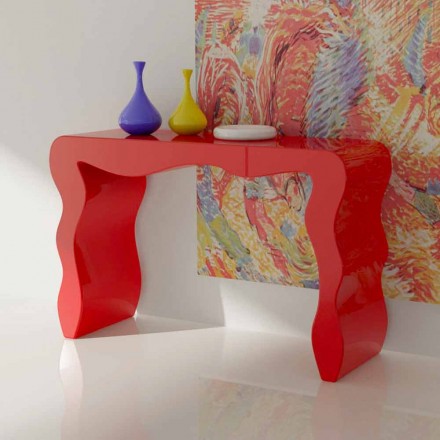 Consolle di moderno design realizzata in Italia, Wow Viadurini