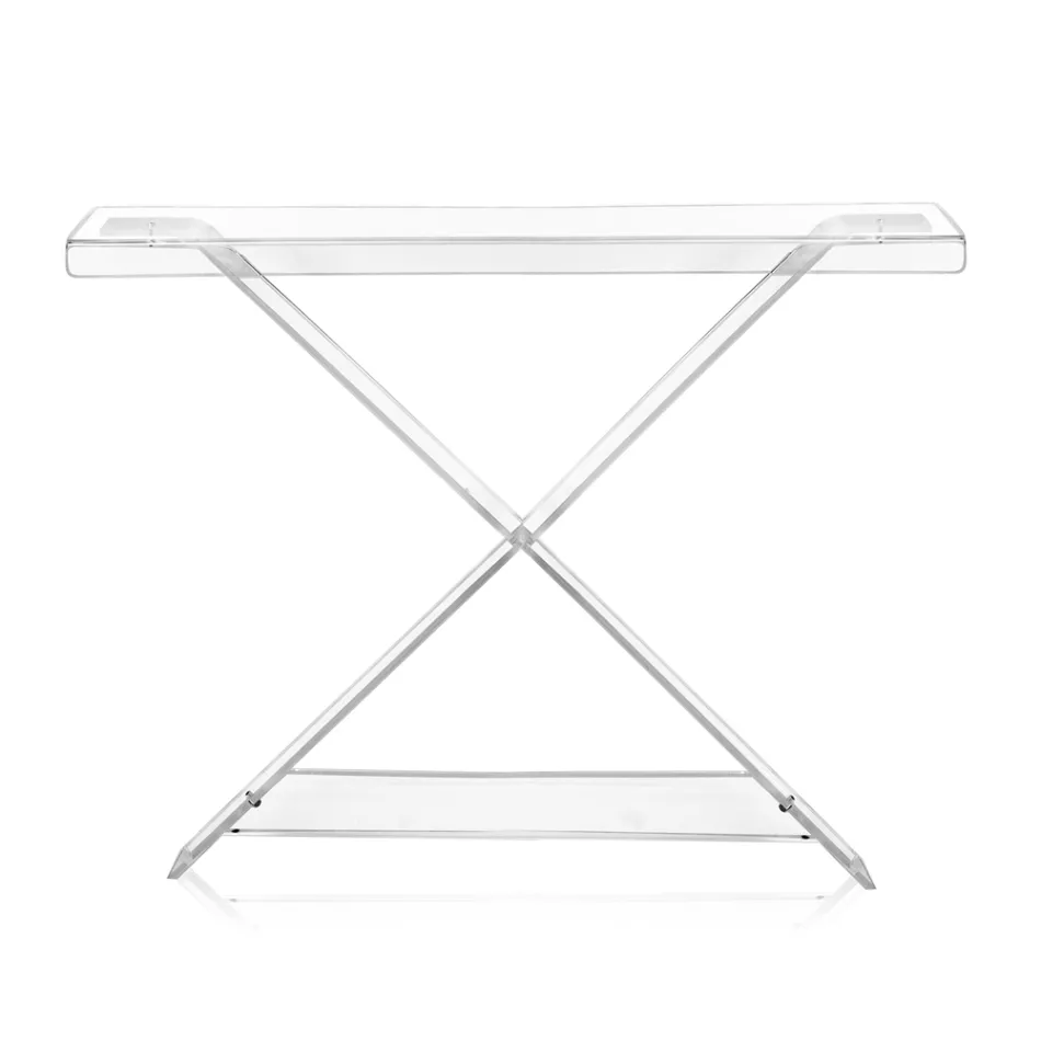 Consolle in Plexiglass per Ingresso o Soggiorno Made in Italy - Tenessee Viadurini