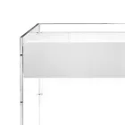 Consolle in Tre Finiture Realizzata in Plexiglass Made in Italy - Fedra Viadurini