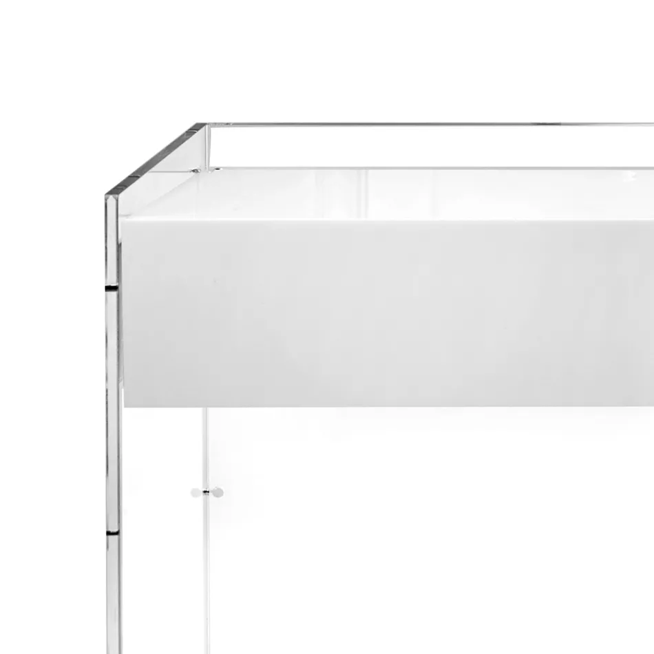 Consolle in Tre Finiture Realizzata in Plexiglass Made in Italy - Fedra Viadurini