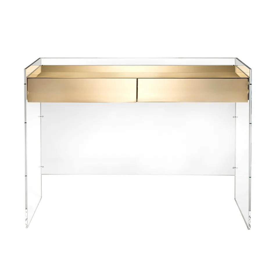 Consolle in Tre Finiture Realizzata in Plexiglass Made in Italy - Fedra Viadurini