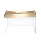 Consolle in Tre Finiture Realizzata in Plexiglass Made in Italy - Fedra Viadurini