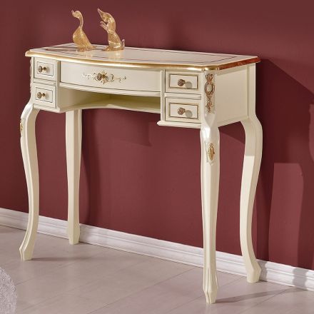 Consolle Ingresso Classica in Legno con 5 Cassetti Made in Italy - Richard Viadurini